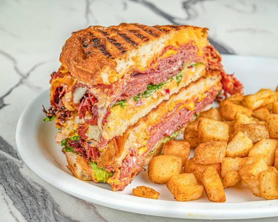 Grilled Cheese Pastrami Sandwich