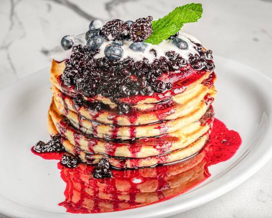 Panqueques Blueberry Cream