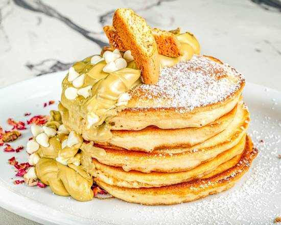 Pistachio Pancakes