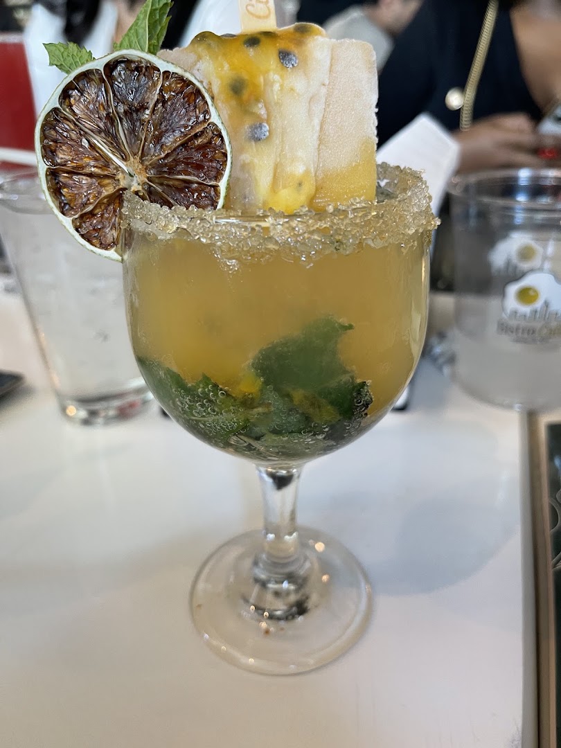Bistro Café — a dish as served