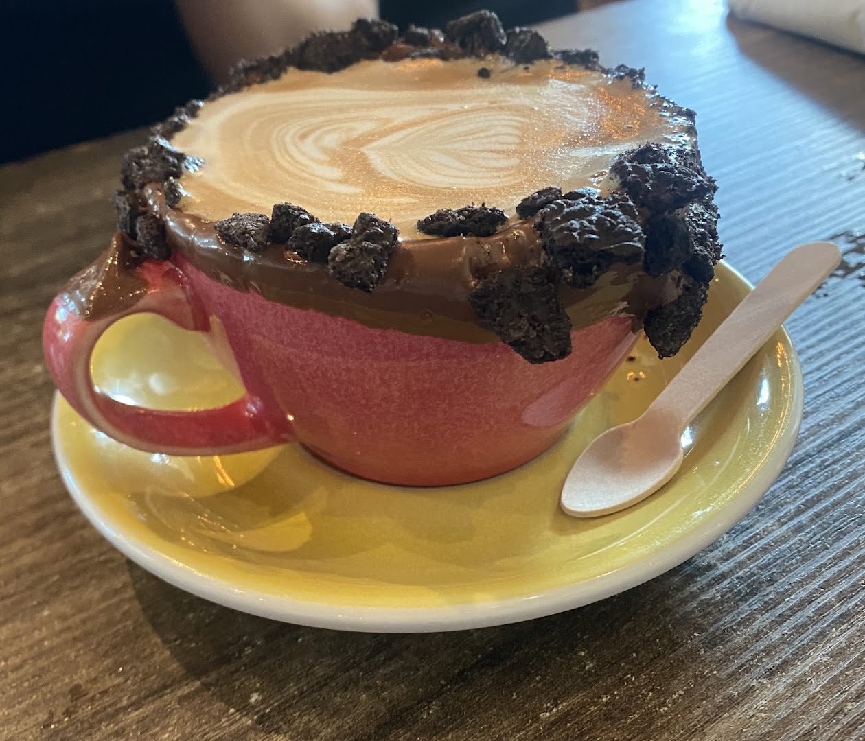 Bistro Café — a dish as served