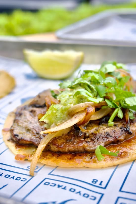 *ANGUS RIBEYE TACOS