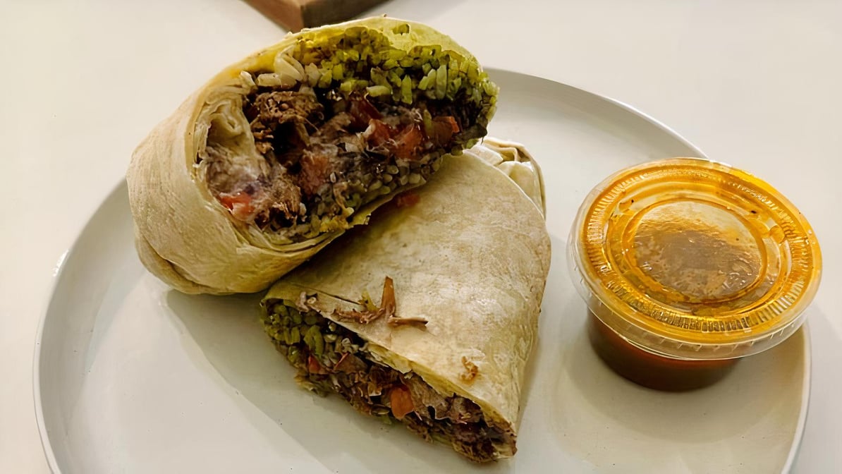 *BEEF BIRRIA BURRITO