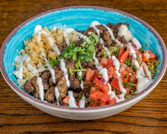 *CARNE ASADA BURRITO BOWL