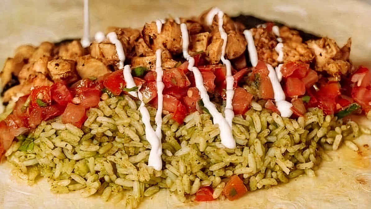 *POLLO AL CARBON BURRITO
