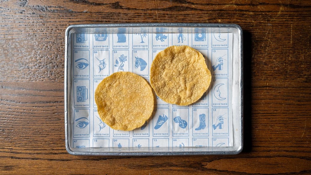 *SIDE CORN TORTILLAS (4)