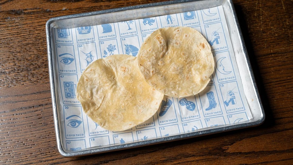 *SIDE FLOUR TORTILLAS (4)