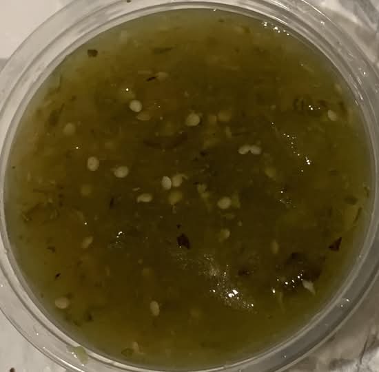 *SIDE TOMATILLO SALSA 🔥🔥