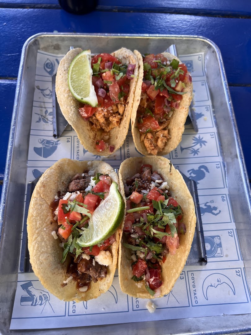 Coyo Taco &mdash; a dish as served