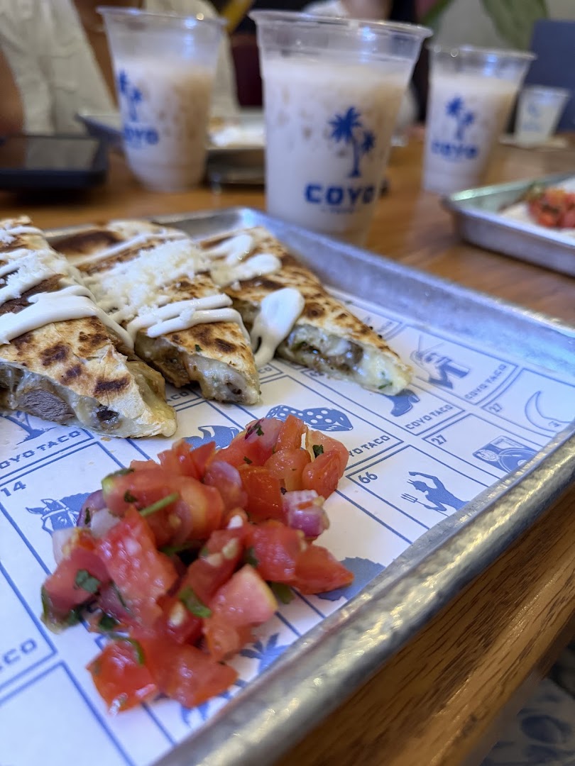 Coyo Taco &mdash; a dish as served