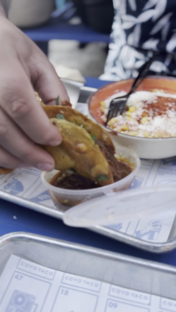 Coyo Taco &mdash; a dish as served