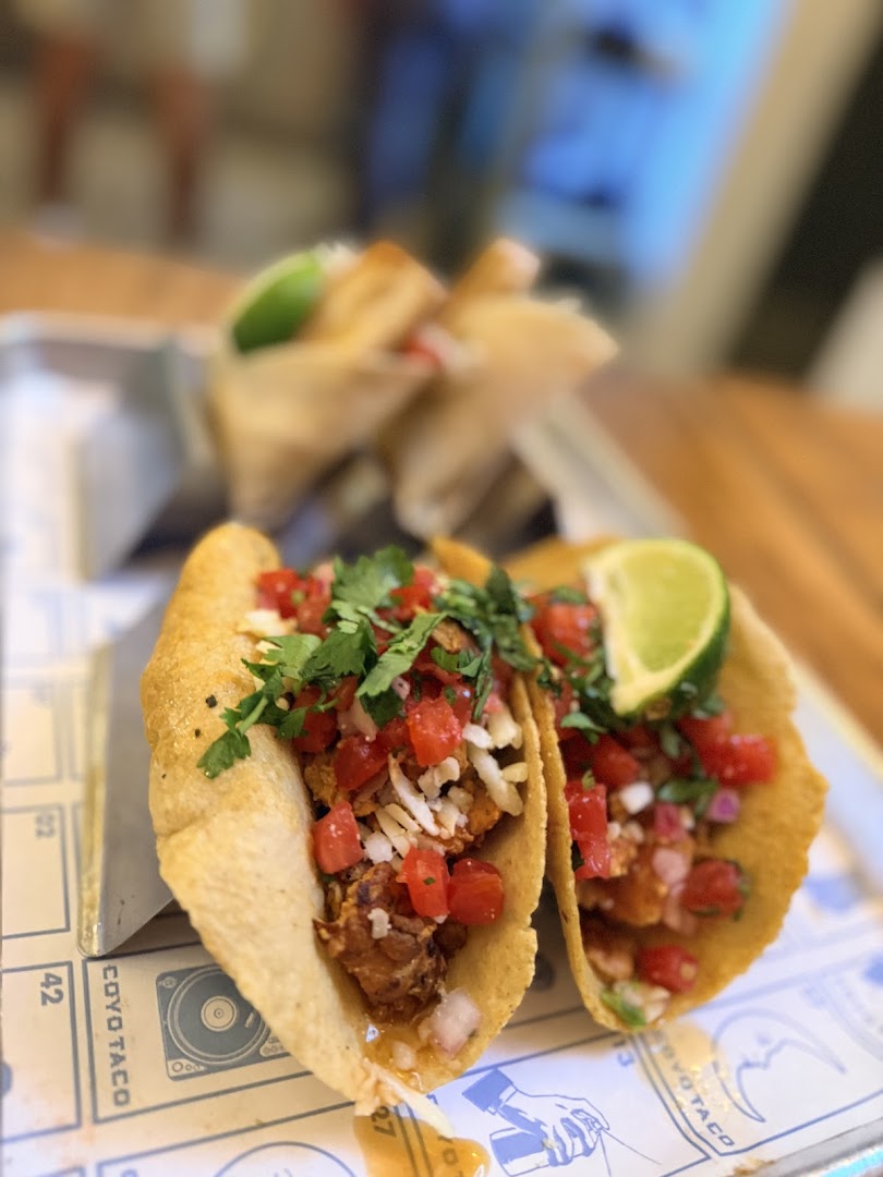 Coyo Taco &mdash; a dish as served