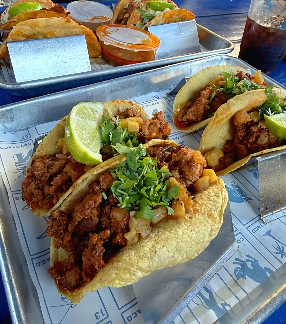Coyo Taco &mdash; a dish as served
