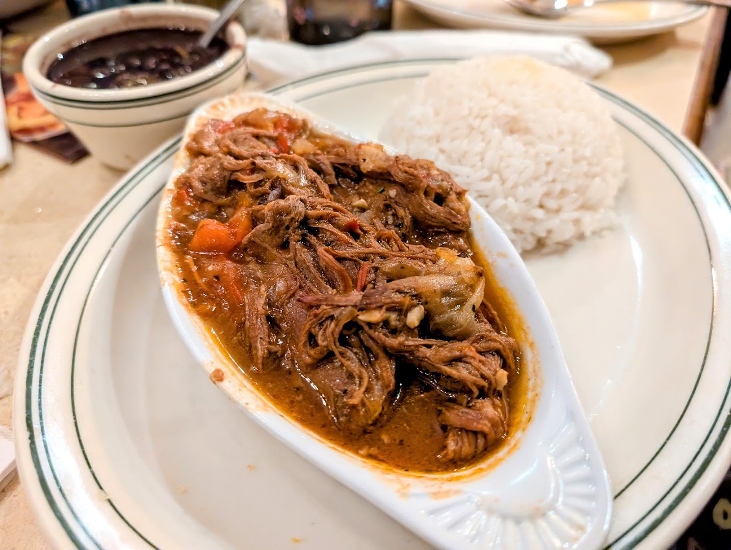 La Carreta — a dish as served