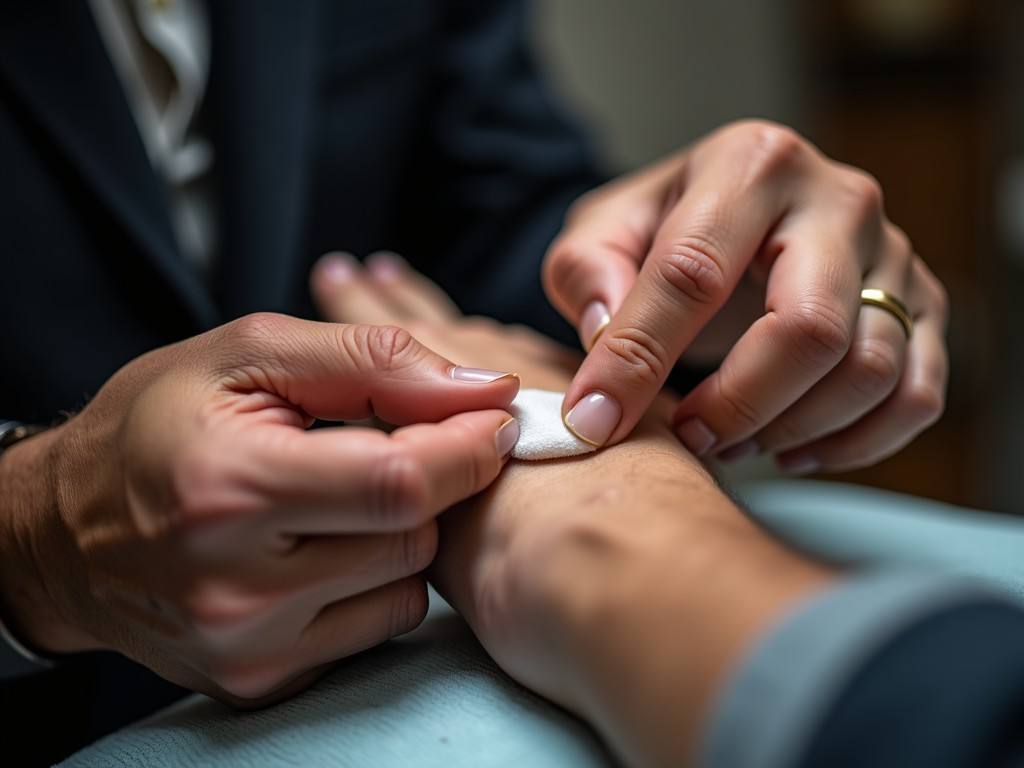 Men's manicure