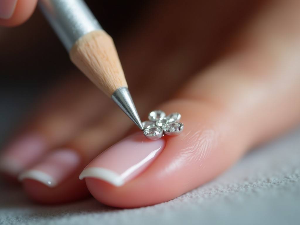 Rhinestone accent (per nail)