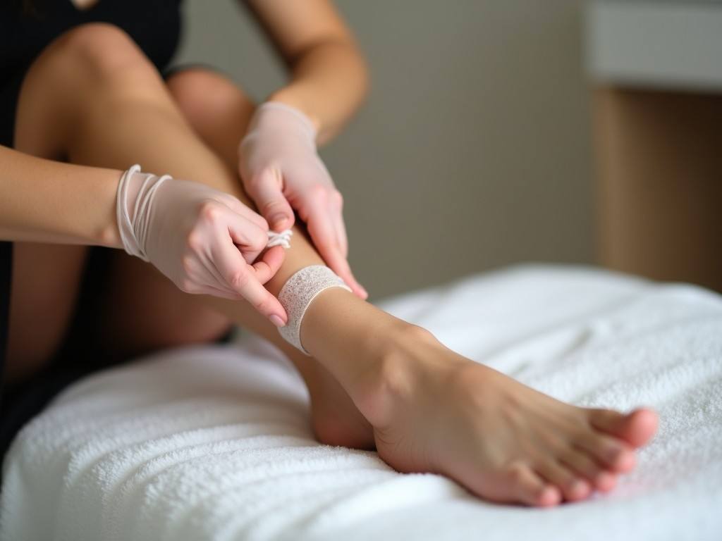 Half leg wax