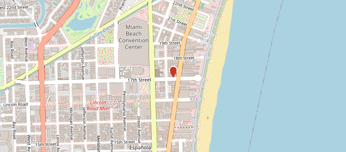 Map to SoBe Hookah