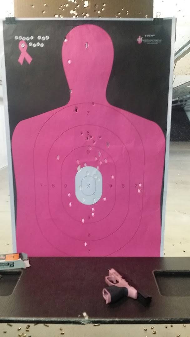 Steel target session